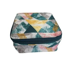 Colorful Geometric Cosmetic Bag